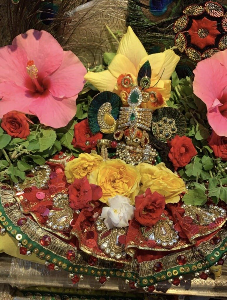 She was a huge Krishna devotee